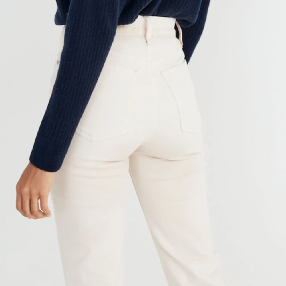 Madewell The Perfect Vintage Straight Jean in Vintage Canvas Wash